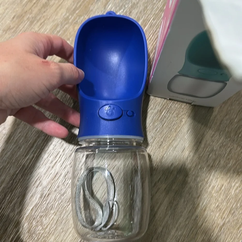 Pet Care Cup 350ml in blue 12 oz water storage
